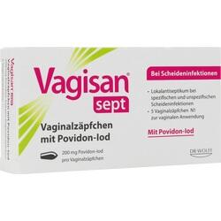 VAGISAN sept Vaginalzäpfchen mit Povidon-Iod VAGISAN sept Vaginalzäpfchen mit Povidon-Iod