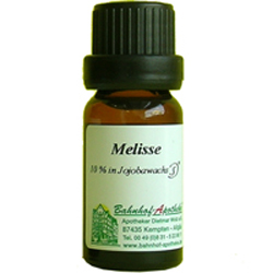 MELISSEN ÖL 10% in Jojoba MELISSEN ÖL 10% in Jojoba