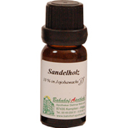 SANDELHOLZ 10% in Jojoba Öl